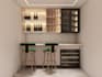 do kitchen interior design and 3d modelling
