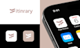 design a simple modern app logo and app icon