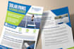 event flyer, business flyer, print ad, door hanger design, postcard design