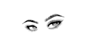 do wonderful eyelash logo design