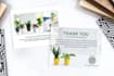 design business thank you card, product insert, package insert