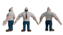 do 3d cartoon character modelling, sculpting using blender