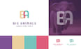do 2 minimalist business logo designs for your brand