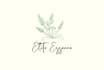 design botanical feminine hand drawn logo