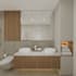do bathroom and toilet interior design , model and render