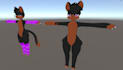 create a custom furry vrchat avatar