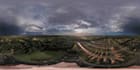 stitch, sky replace and match sunstar in your 360 drone panorama