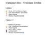 write an optimized instagram bio to attract followers