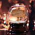 put your logo or message in a snow globe for christmas