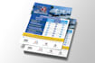 design high quality printable flyers, posters, door hanger and roll up banners