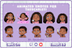 draw custom chibi emotes and badges for twitch, discord, and vtuber