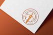 do modern minimalist monogram logo design for business