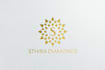 create minimal flat luxury logo or copyrighted vector company icon