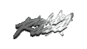 create a 3d logo spinning transparent GIF animation