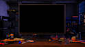 do concept art or 3d background for a game, visual novel, or stream