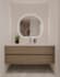 do modern 3d bathroom interior design and photorealistic rendering