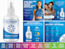 supplement package label design or 3d bottle mockup, amazon product images