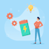 do vector flat illustration for your web and apps