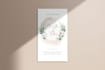 do minimalistic wedding invitation and save the date