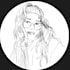create custom amazing black and white illustration