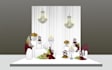 draw a custom wedding backdrop to visualize your decor concept