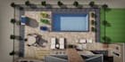 do landscape design garden patio pool pergola for frontyard and backyard