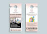 do door hanger design for cleaning, real estate, roofing, solar, lawn care