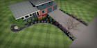 do landscape design garden patio pool pergola for frontyard and backyard