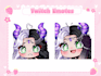 draw emotes, chibi emotes, twitch emotes, animated emotes, vtuber for stream