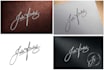 design modern minimalist luxury   signature logo