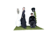 background removal or cutout  images with white transparent