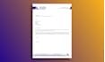 design a professional letterhead in ms word