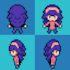 make pixel art characters or animations for you