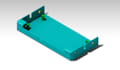 convert  dwg dxf svg file to 3d model in stp igs stl format