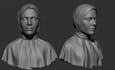 create 3d portraits sculpted in zbrush for 3d printing