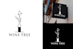 create 3 minimalist logo designs with a free brand identity