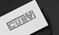 design a modern real estate logo with initials or symbols