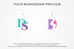 design a creative logo from your initials name