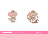 draw custom cute kawaii chibi illustration, character design or mascot