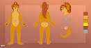 make a cute furry reference sheet for you