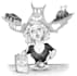 draw an awesome funny scene