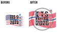 simplify, modify, vectorize and redesign your existing logo