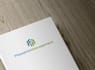 design a modern real estate logo with initials or symbols