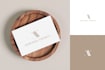 do unique modern minimalist luxury business logo design