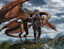 paint fantasy illustration and character design