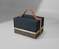 design modern and luxury packaging box and product label