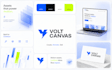 do modern minimalist business logo design with copyright