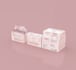 do creative counter display unit in acrylic, wooden, plastic