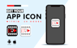 do professional app icon logo design for you