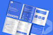 design a modern white paper, report or company profile